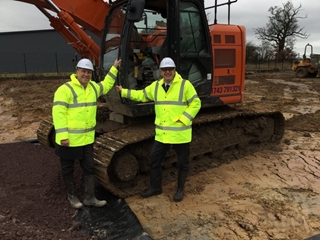 Work begins on largest Telford industrial unit