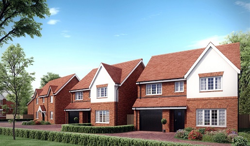 New homes rise on former school site in Telford