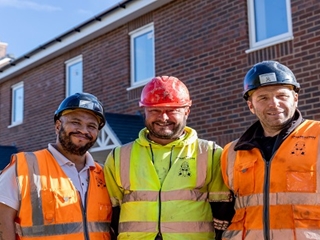 Telford trio create new homes on their doorstep at Newcomen Way