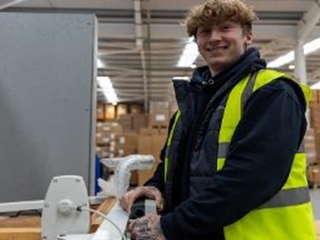 Former apprentice Lewis plays key role in CEL Group's business growth on Telford Land Deal site.